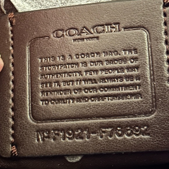 COACH Cassidy Pebble Leather Border Rivets Backpack/Top Handle inBright Cardinal - Picture 12 of 14